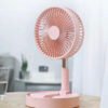 Ventilateur portable rechargeable.