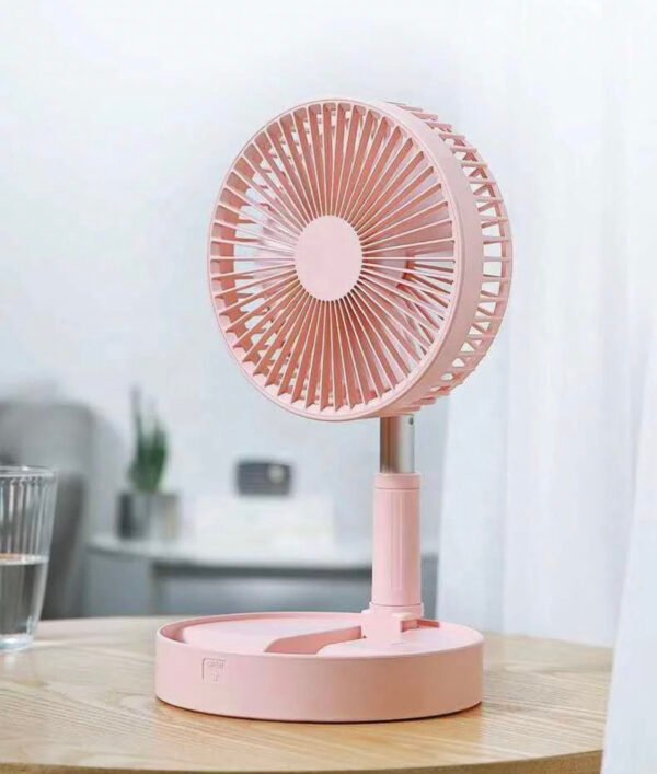 Ventilateur portable rechargeable.