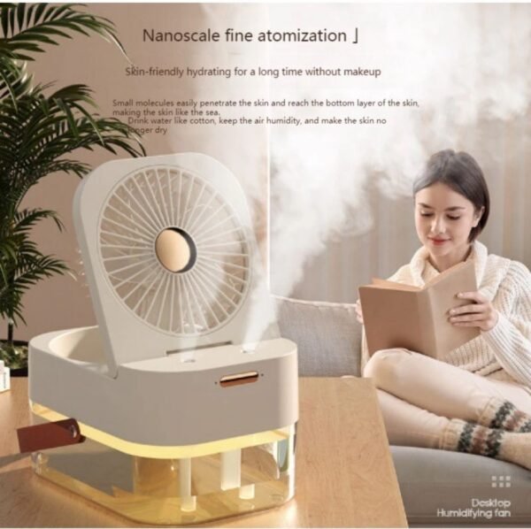 Ventilateur et air conditionner portatif