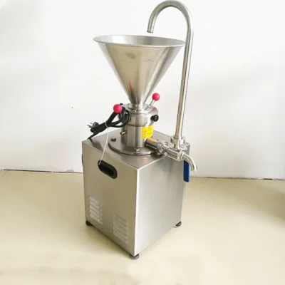 Manufacturer's Peanut Butter Making Machine/Colloid Mill for Nuts Fruits Vegetables with Engine Core Components